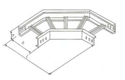 Cascade cable tray